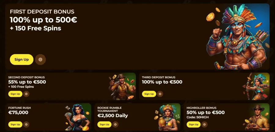 Rolldorado casino bonus